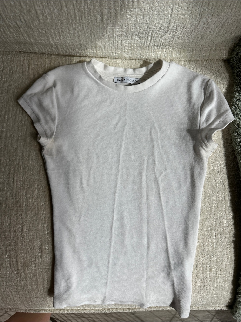 Short sleeve round neck t-shirt